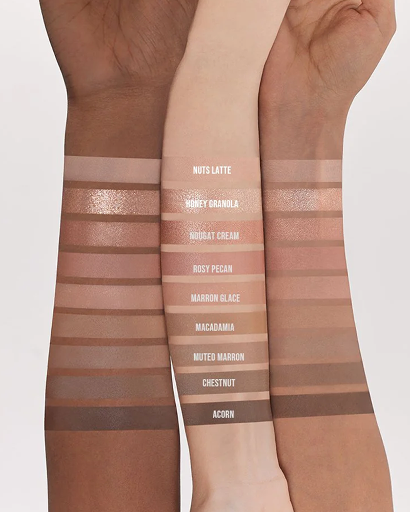 Palette d'ombres à paupières Dasique : Muted Nuts