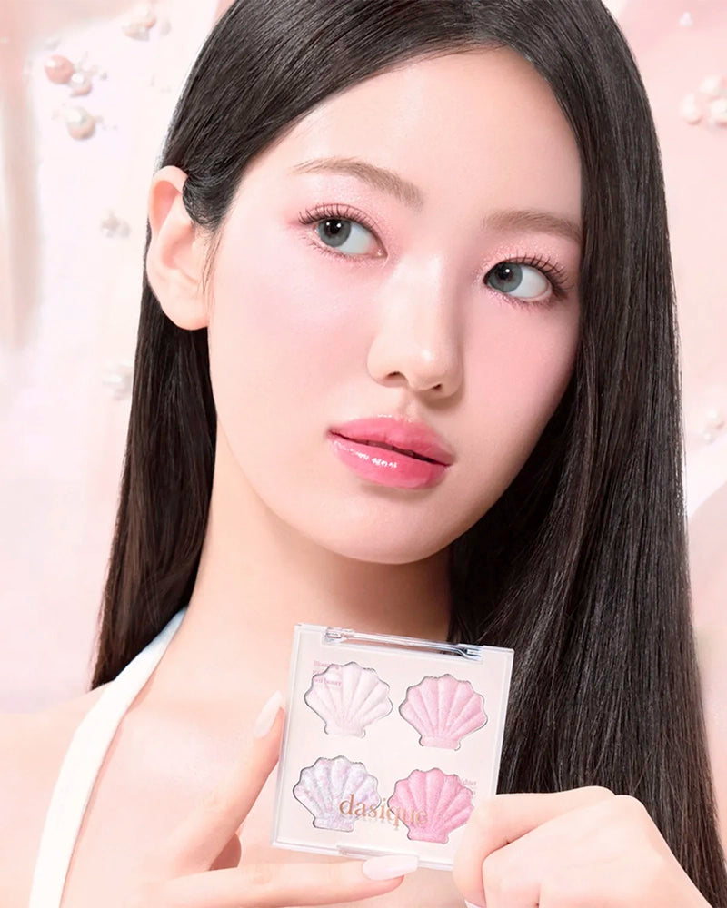 dasique Shine Glowy Highlighter Palette: Twinkle Mermaid Collection