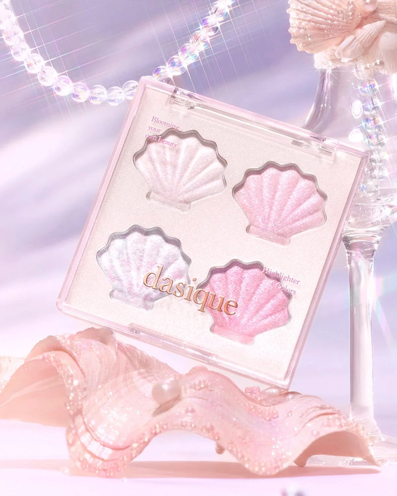 dasique Shine Glowy Highlighter Palette: Twinkle Mermaid Collection
