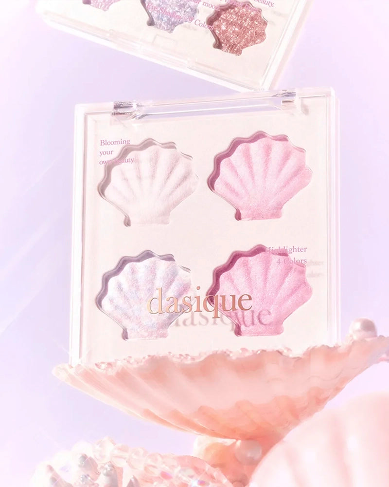 dasique Shine Glowy Highlighter Palette: Twinkle Mermaid Collection