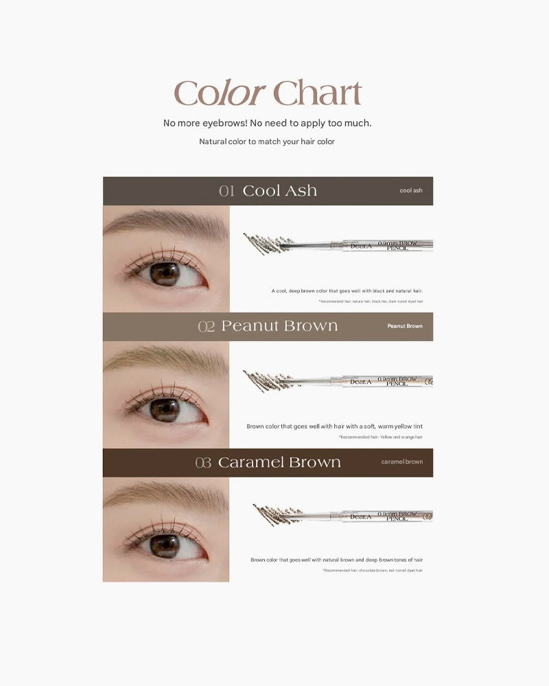 Dear.A 0.9mm Brow Pencil
