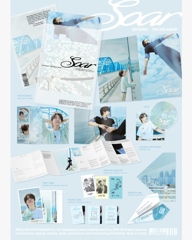 DOYOUNG (NCT) - 2ND ALBUM [Soar] (Be My Light Ver.)