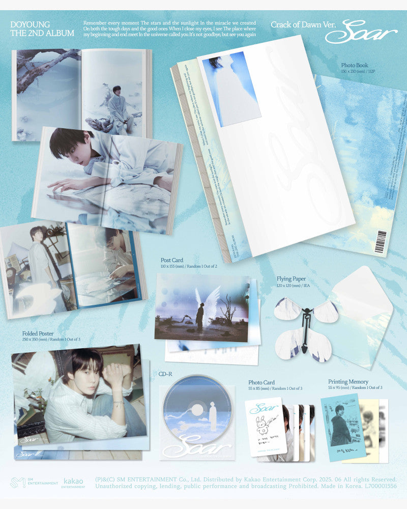DOYOUNG (NCT) - 2ND ALBUM [Soar] (Crack of Dawn Ver.)