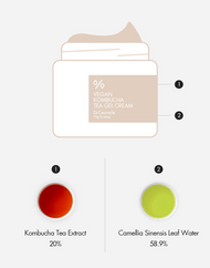 Gel-crème végétalien au thé kombucha Dr. Ceuracle