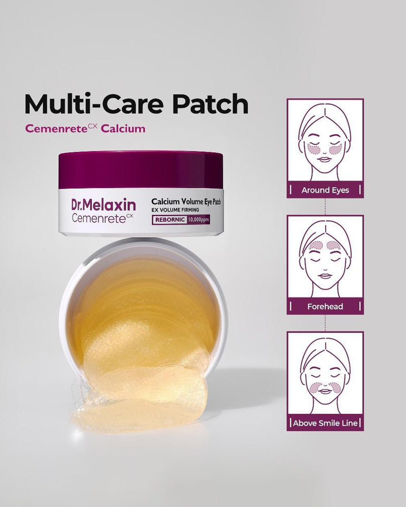 Patch oculaire volume au calcium Dr. Melaxin Cemenrete