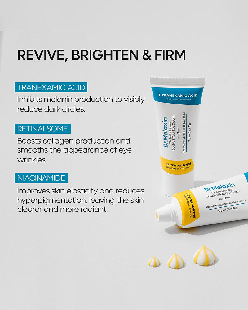 Dr. Melaxin Eyephalt : Crème pour les yeux pour les poches sous les yeux