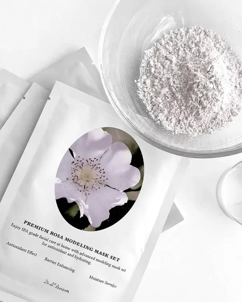 Dr. Althea Premium Rosa Modeling Mask Set - Hydrate & Soothe