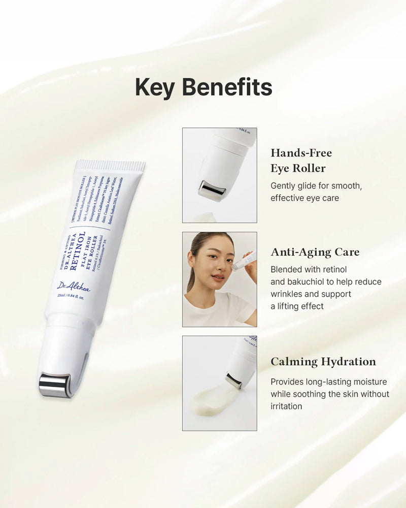 Dr. Althea Retinol Flat Iron Eye Roller
