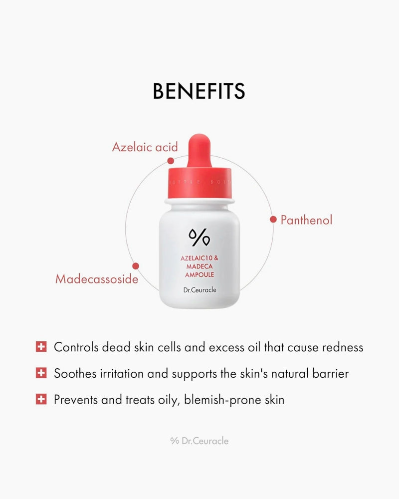 Dr. Ceuracle Azelaic 10 & Madeca Ampoule