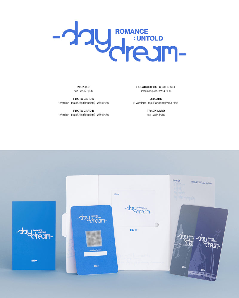 ENHYPEN - 2E ALBUM Repackage [ROMANCE : UNTOLD –daydream-] (Weverse Albums Ver.)