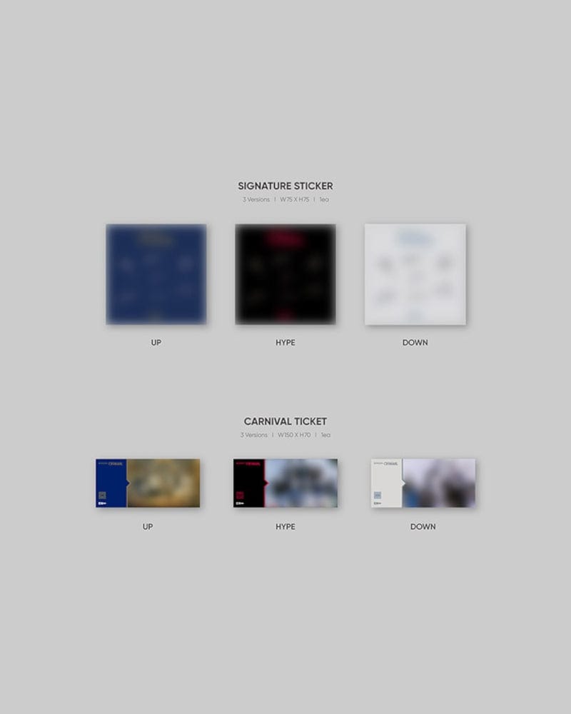 ENHYPEN - BORDER : CARNAVAL (3 versions)