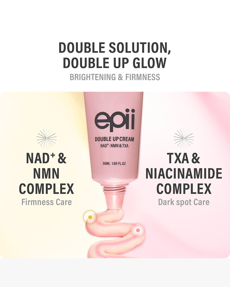 epii Double Up Cream NAD+ NMN & TXA