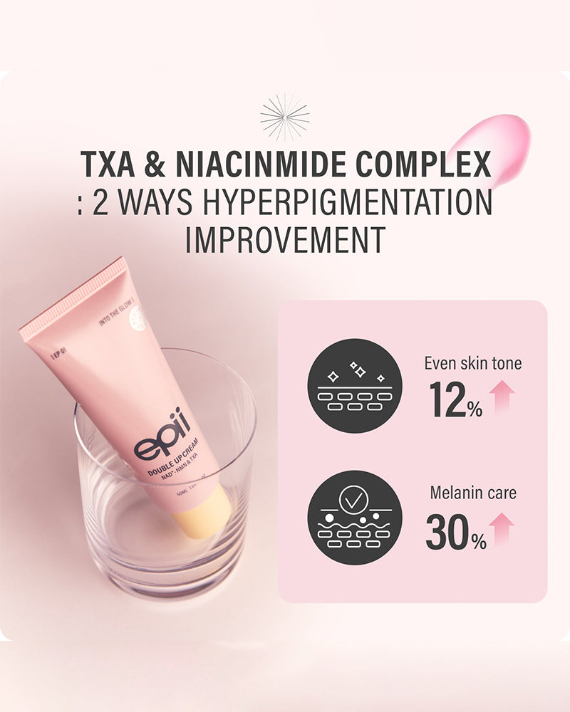 epii Double Up Cream NAD+ NMN & TXA