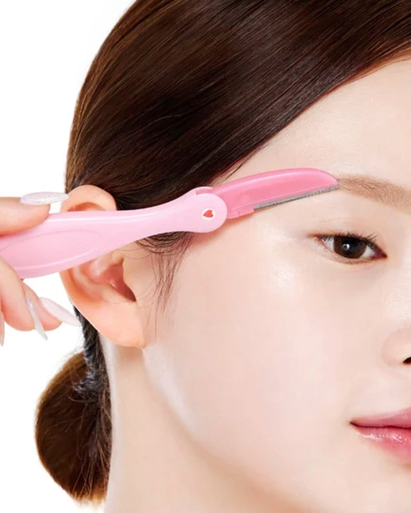 Etude My Beauty Tool Eyebrow Razor #Flamingo