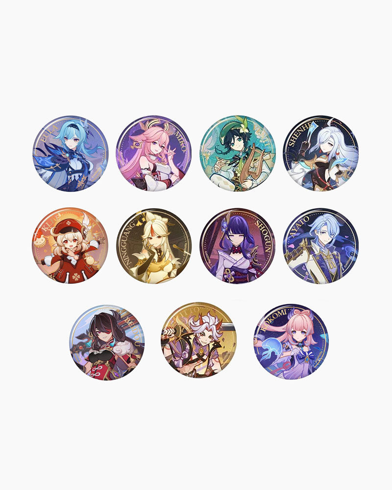 Genshin Impact® Genius Invokation TCG Tournament Series Character Tin Badge