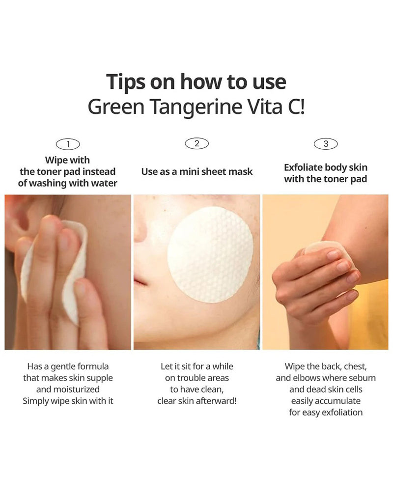 goodal Green Tangerine Vita C Dark Spot Care Pad (70 Pads)