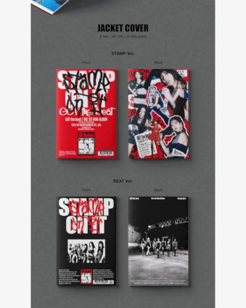GOT the beat - 1er mini album [Stamp On It] (2 versions)