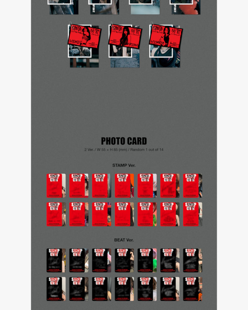 GOT the beat - 1er mini album [Stamp On It] (2 versions)