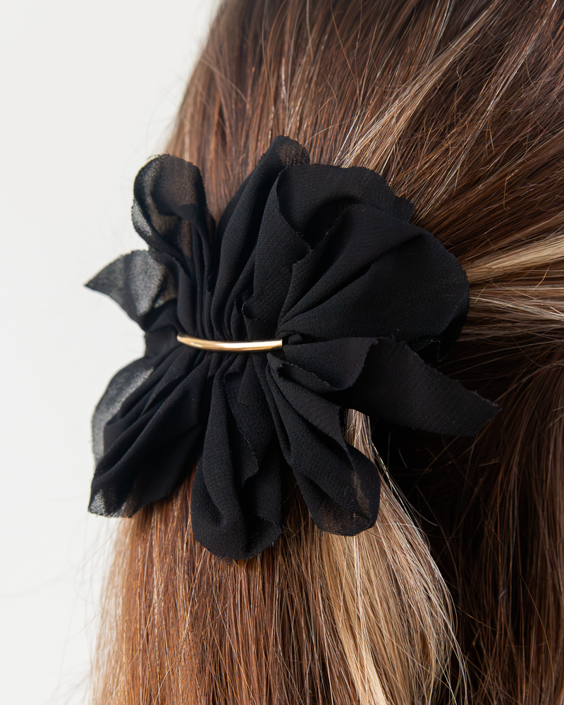 Flowy Chiffon Hair Clip