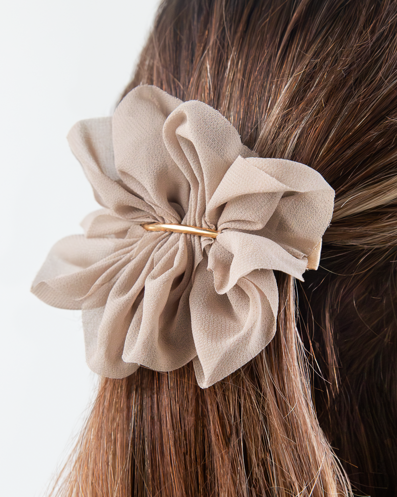 Flowy Chiffon Hair Clip