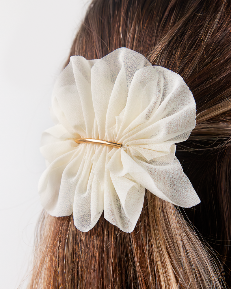 Flowy Chiffon Hair Clip