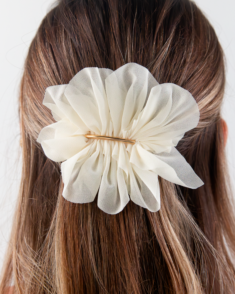 Flowy Chiffon Hair Clip