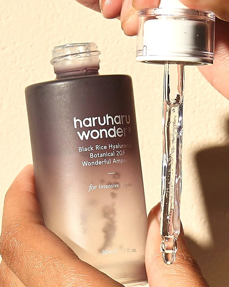 haruharu wonder Black Rice Hyaluronic Botanical 2GF Wonderful Ampoule