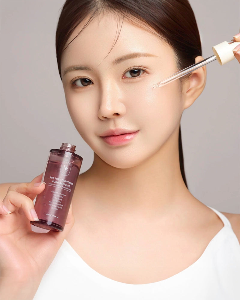 Ampoule à pores resserrants HEVEBLUE Pot Podo