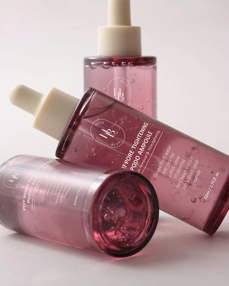 Ampoule à pores resserrants HEVEBLUE Pot Podo