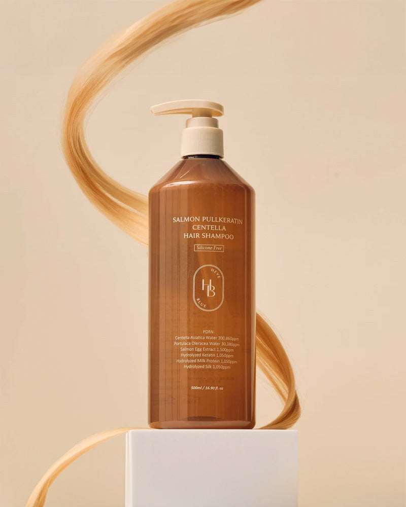 HEVEBLUE Salmon Pullkeratin Centella Hair Shampoo