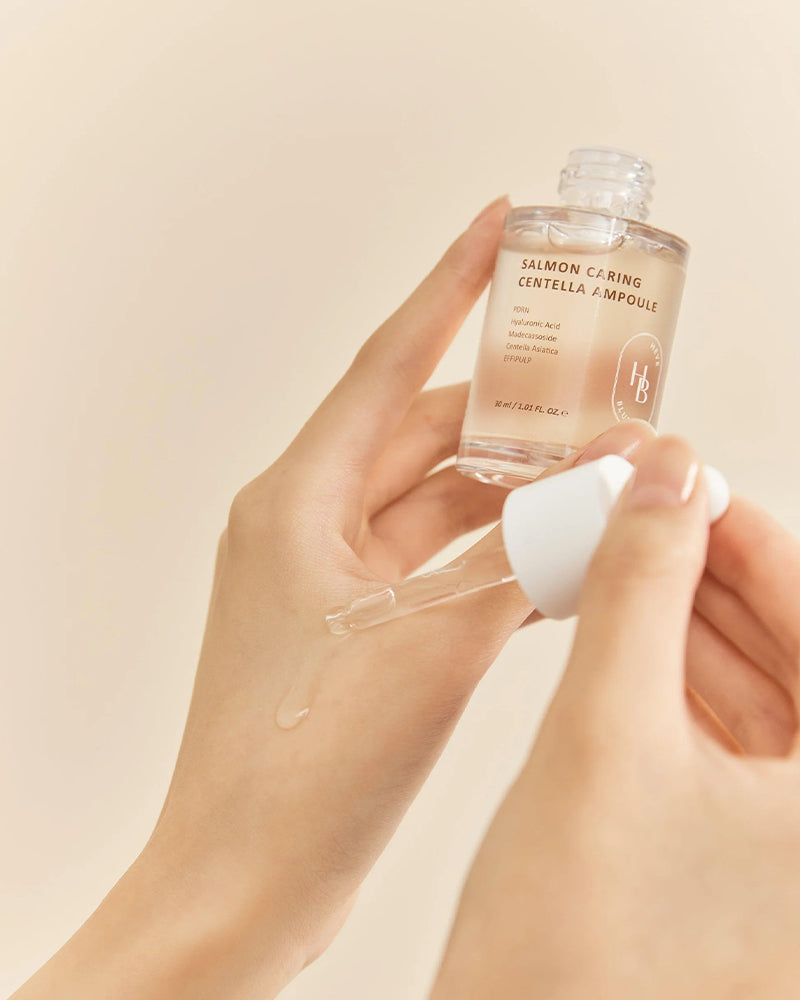 HEVEBLUE Salmon Caring Centella Ampoule