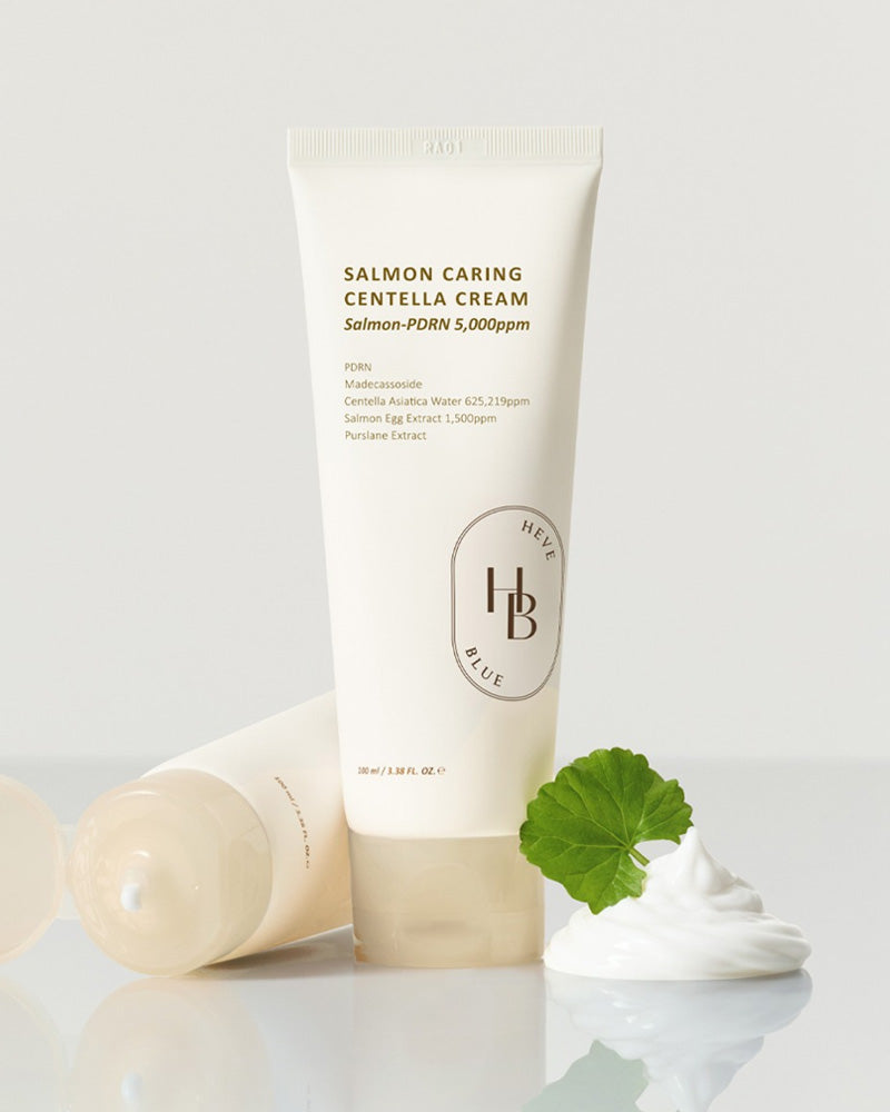 Crème Centella Soin au Saumon HEVEBLUE