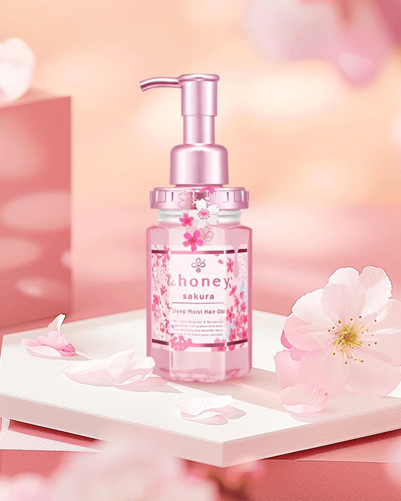 &Honey Sakura Deep Moist Hair Oil