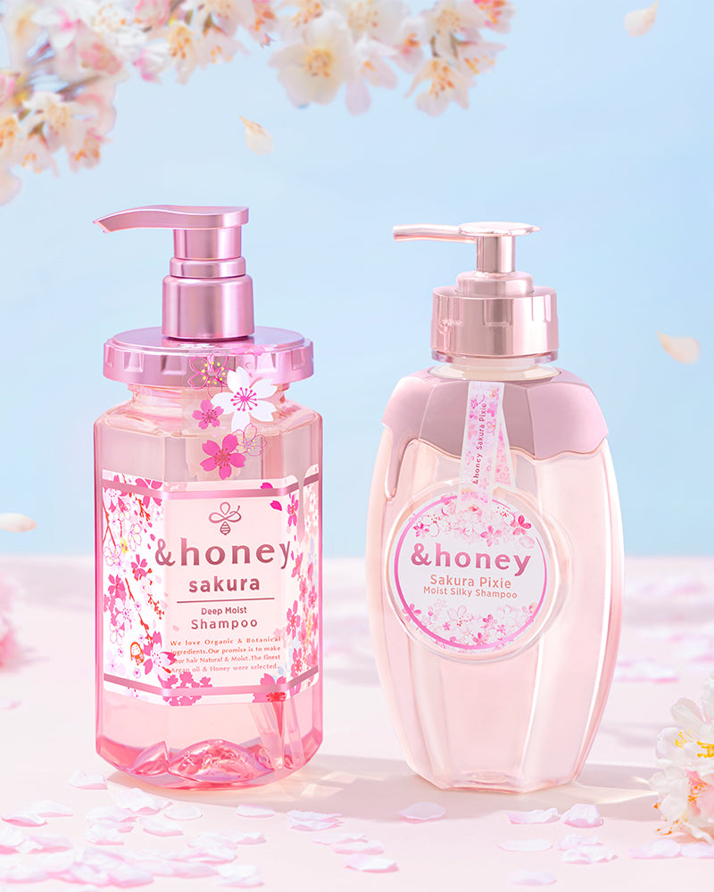 &Honey Sakura Pixie Shampooing soyeux et hydratant