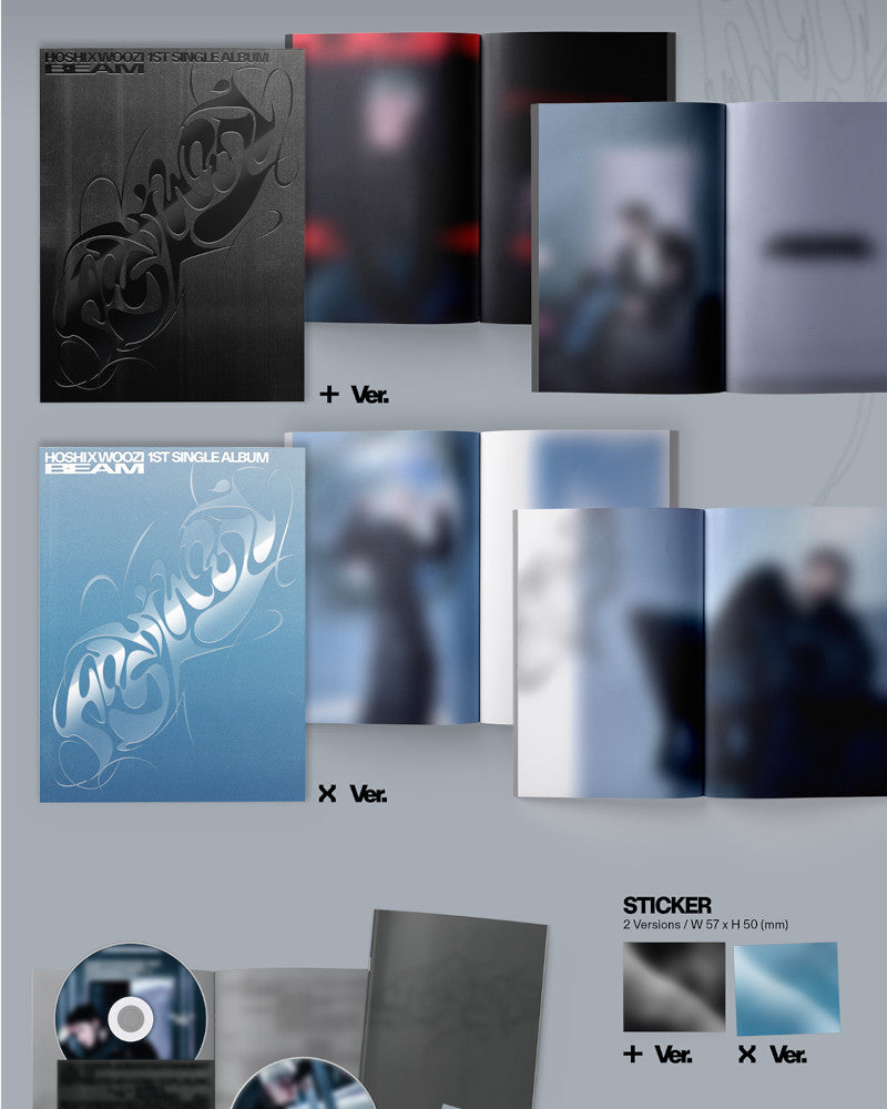 HOSHI X WOOZI - 1er single album 'BEAM' (2 versions)