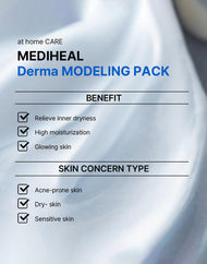 Pack Derma Modelage MEDIHEAL #Hydratation à l'Hyaluronique