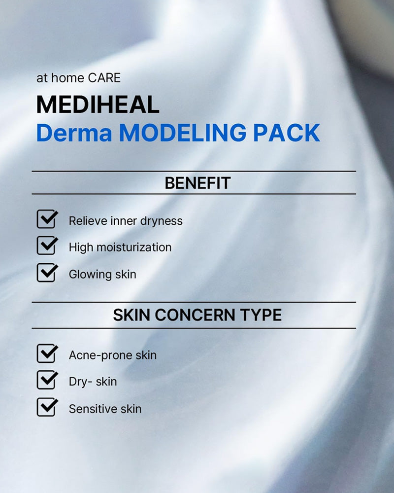Pack Derma Modelage MEDIHEAL #Hydratation à l'Hyaluronique