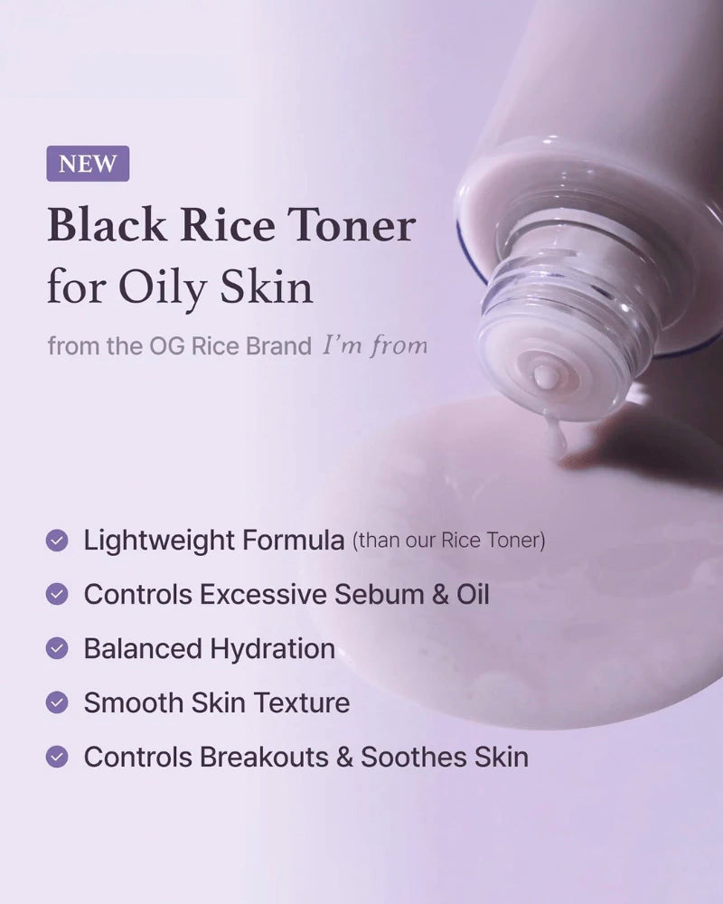 Travel/Mini - I'm From Black Rice Toner 30ml