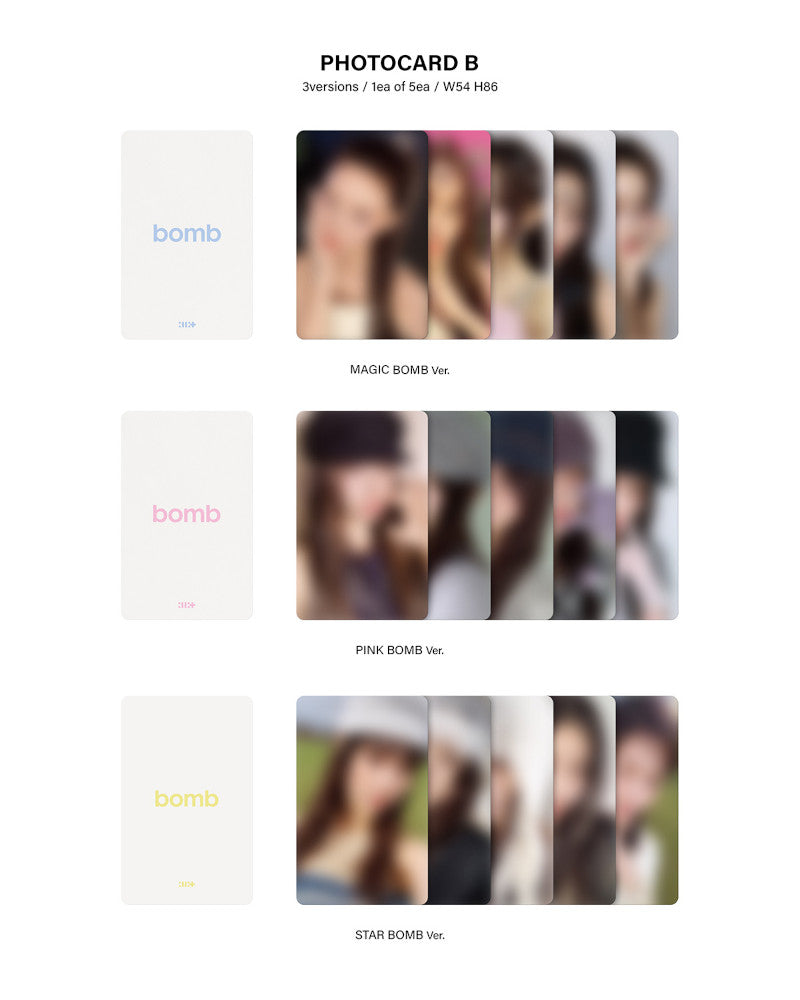 ILLIT - 3rd Mini Album [bomb] (3 Versions)
