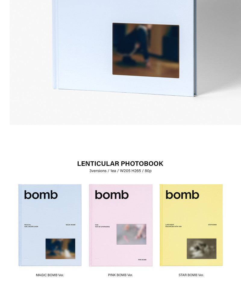 ILLIT - 3rd Mini Album [bomb] (3 Versions)