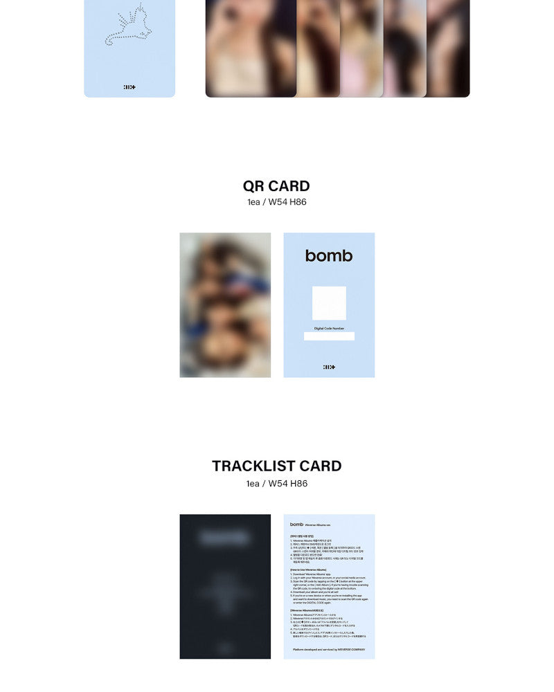 ILLIT - 3rd Mini Album [bomb] (Weverse Albums ver.)
