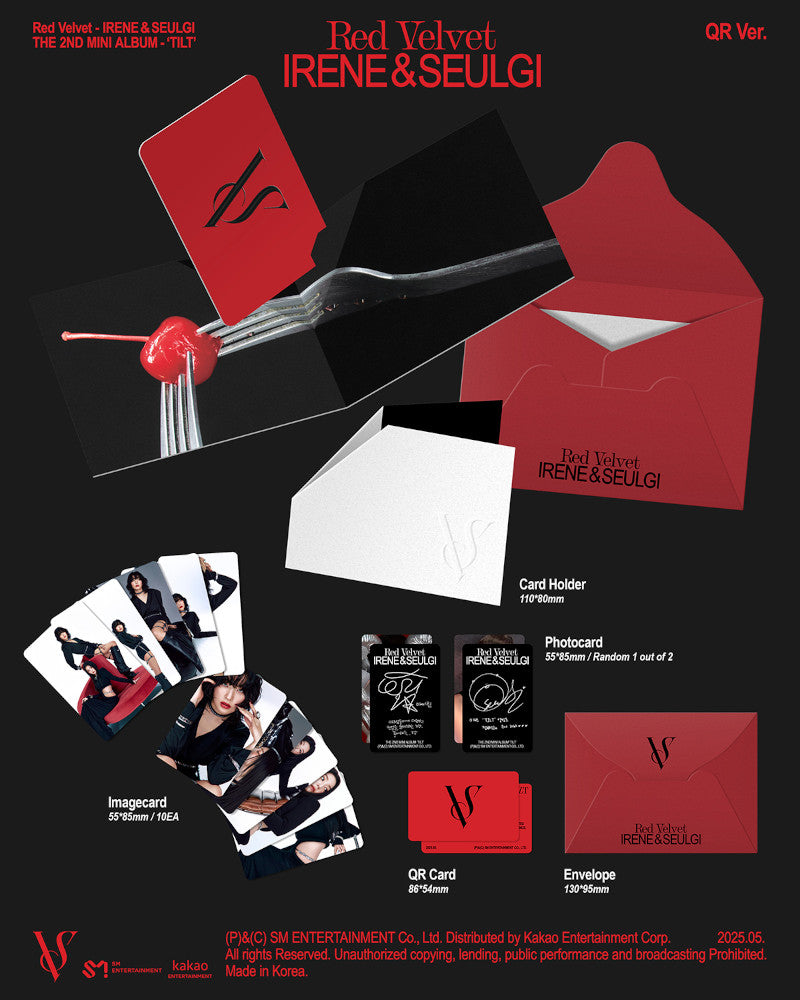 Irene&Seulgi (Red Velvet) - 2nd mini album [TILT] (QR Ver.) (Smart Album)