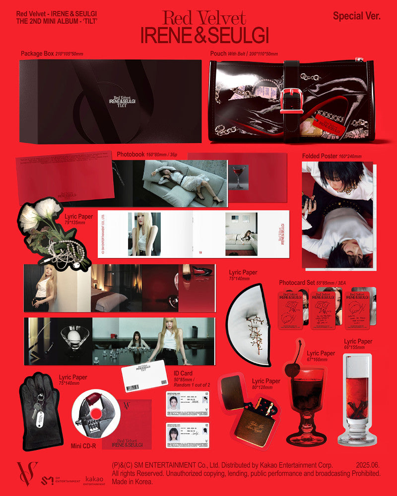 Irene&Seulgi (Red Velvet) - 2nd mini album [TILT] (Special Ver.) (Limited Edition)