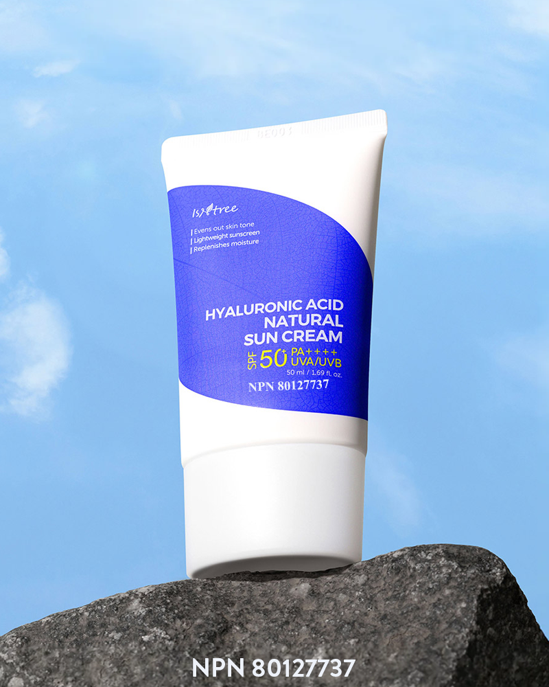 Crème solaire naturelle ISNTREE SPF 50