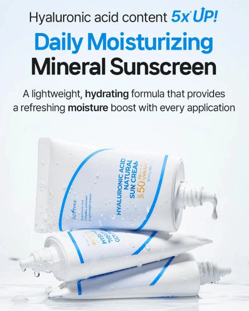 Crème solaire naturelle ISNTREE SPF 50