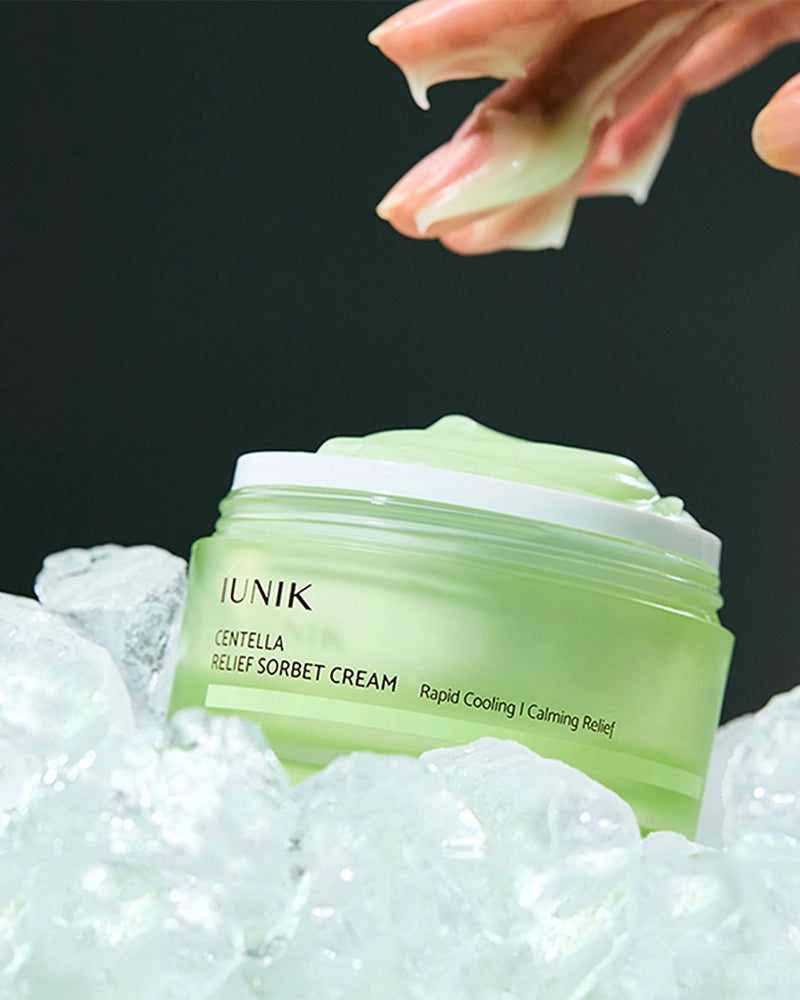 Crème sorbet apaisante à la centella iUNIK
