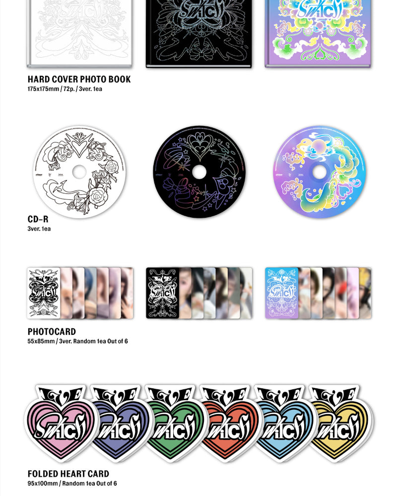 IVE - 2E MINI ALBUM [IVE SWITCH] (4 versions)