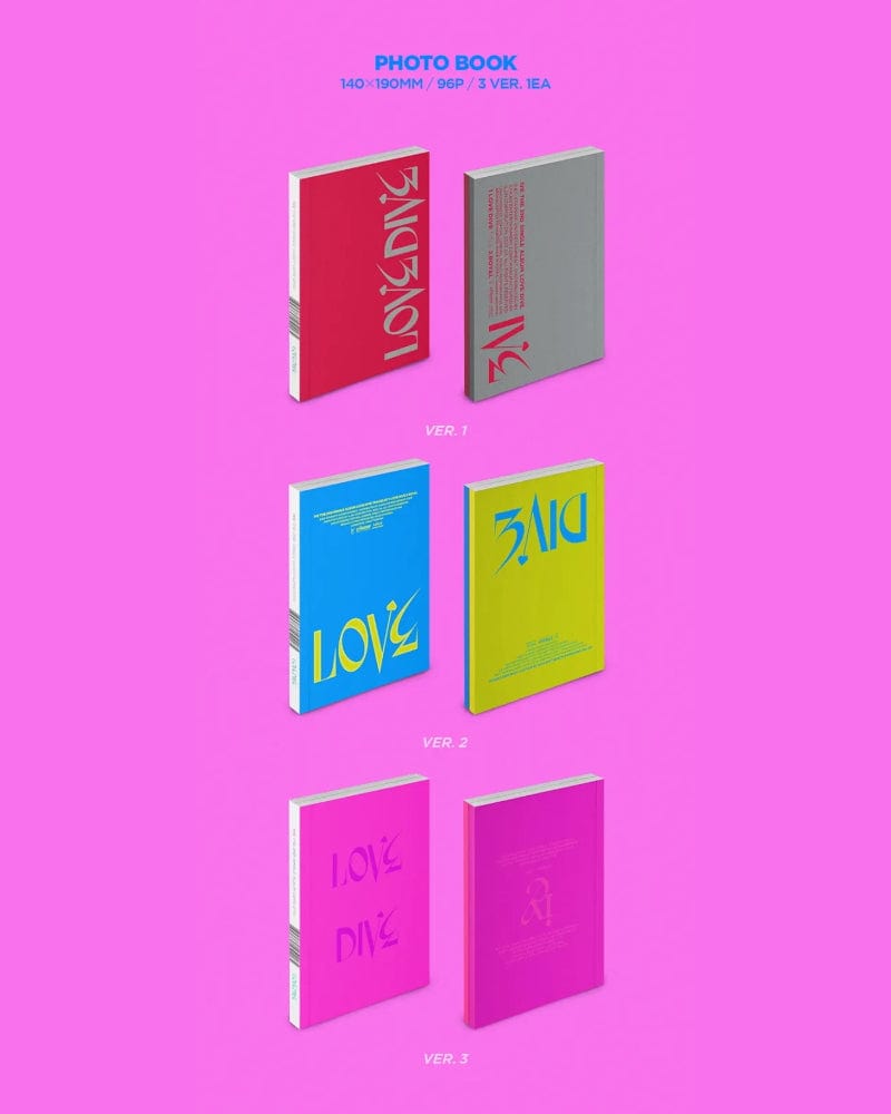 IVE - LOVE DIVE (2ND Single Album)