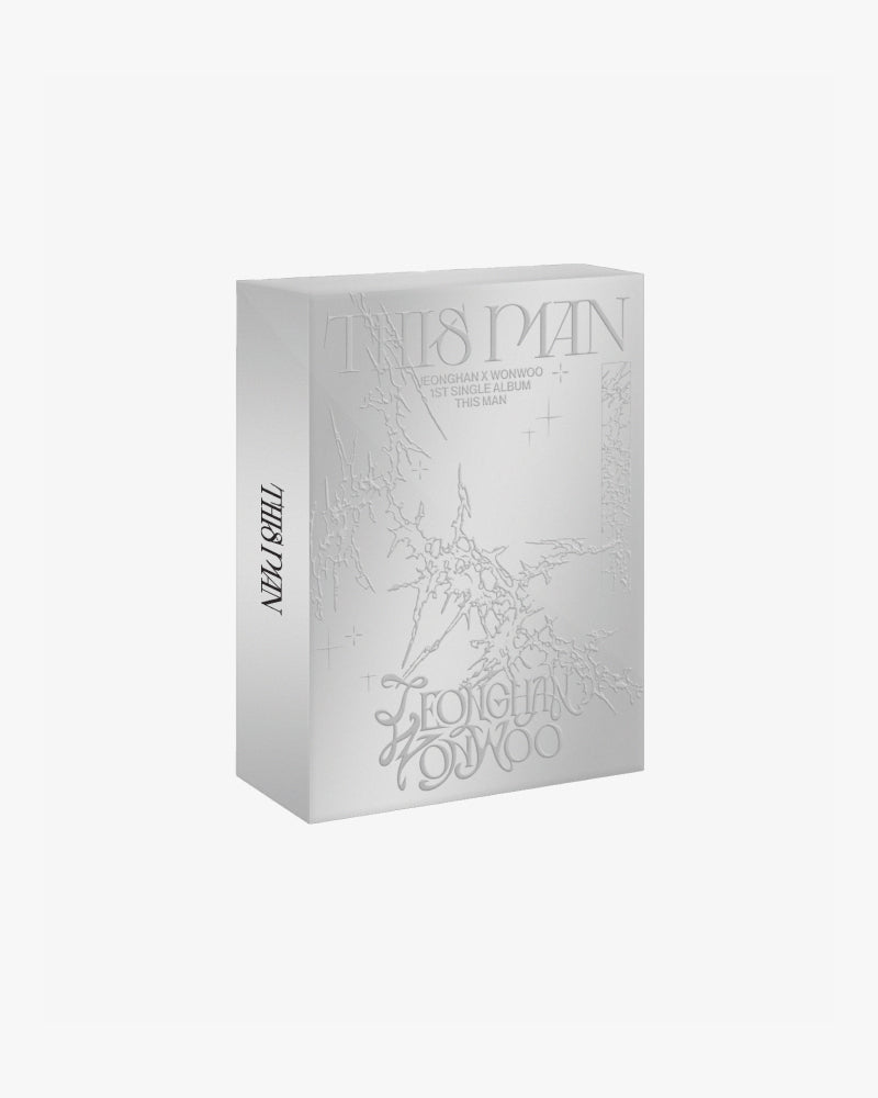 JEONGHANXWONWOO (SEVENTEEN) - 1ER ALBUM SINGLE [THIS MAN] (Version Kit)