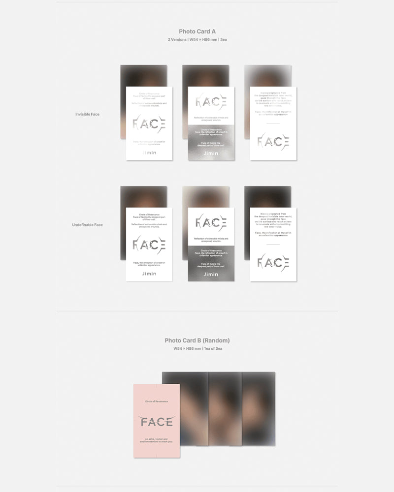 JIMIN (BTS) - Visage (2 versions)